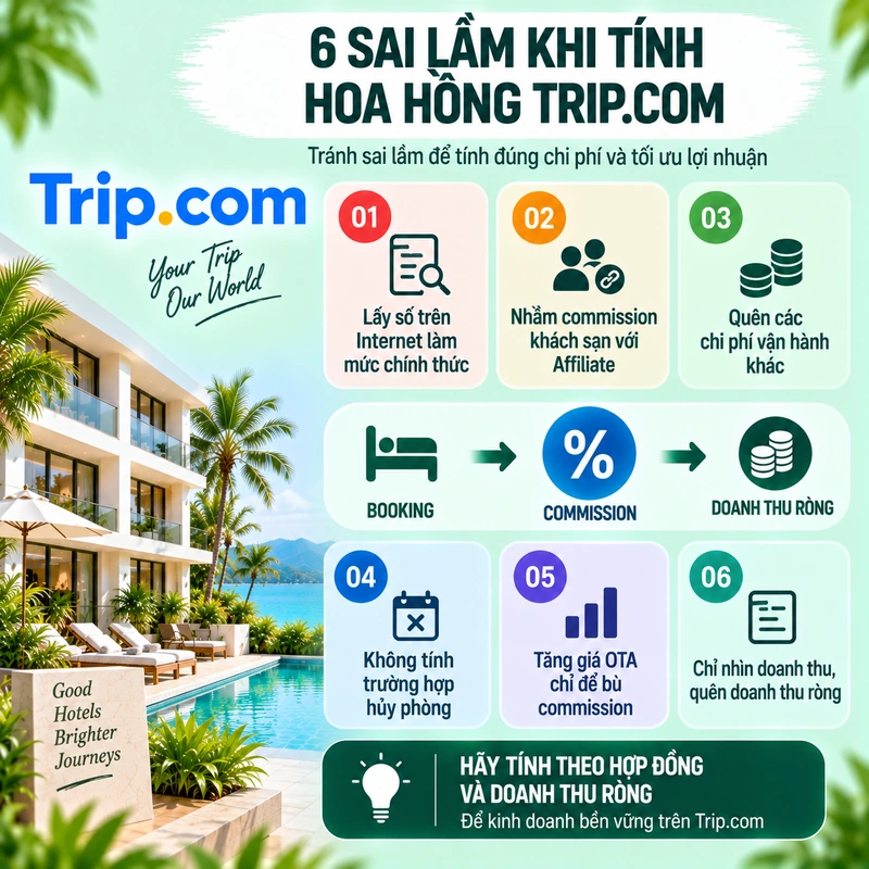 6 Sai Lầm Khi Tính Hoa Hồng Trip