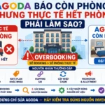 Agoda Báo Còn Phòng Nhưng Thực Tế Hết Phòng Phải Làm Sao?