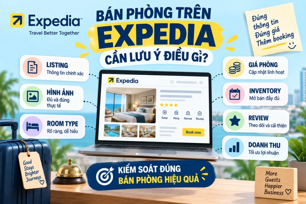 Bán Phòng Trên Expedia Cần Lưu Ý Điều Gì