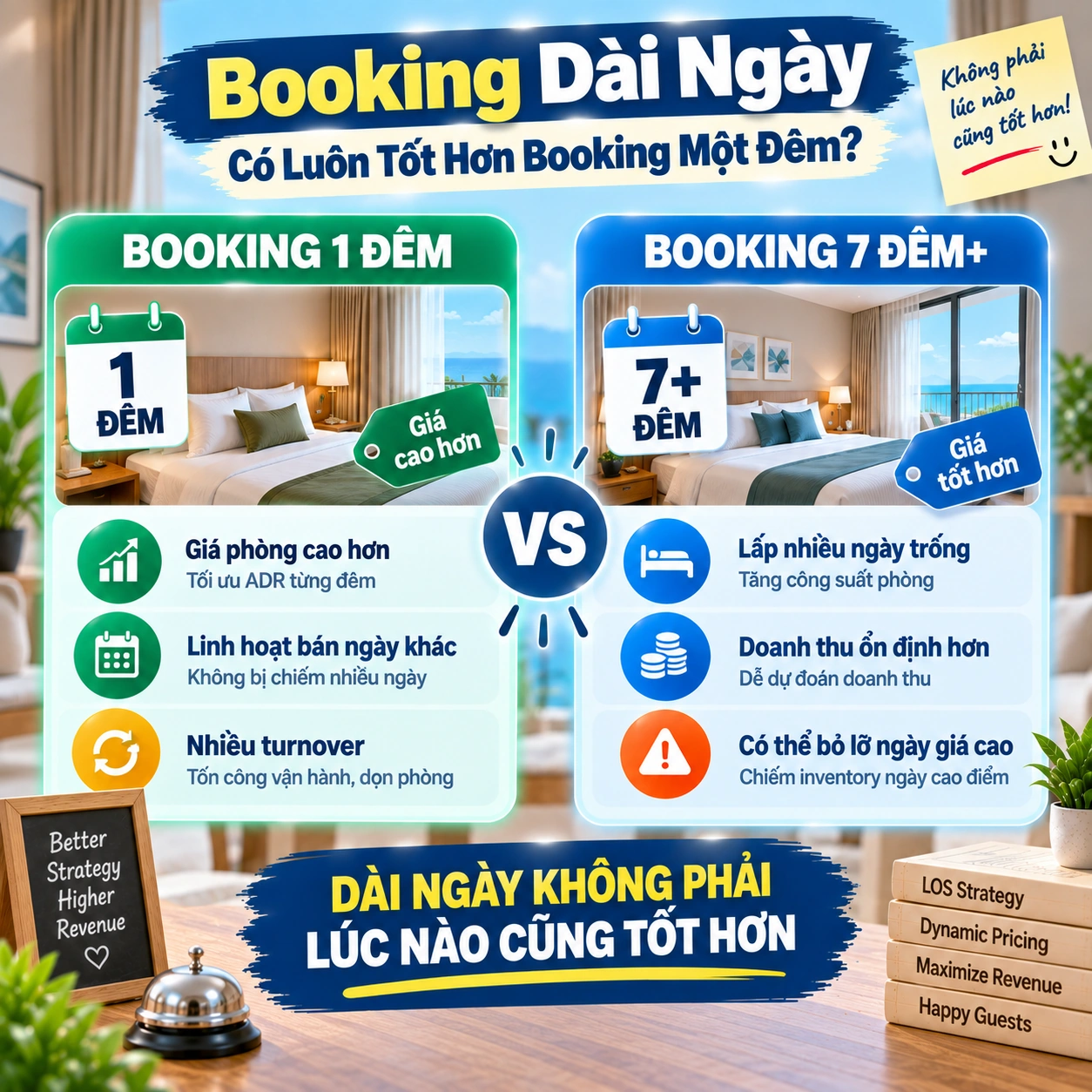 Booking Dài Ngày Có Luôn Tốt Hơn Booking Một Đêm