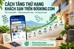 Cách Tăng Thứ Hạng Khách Sạn Trên Booking
