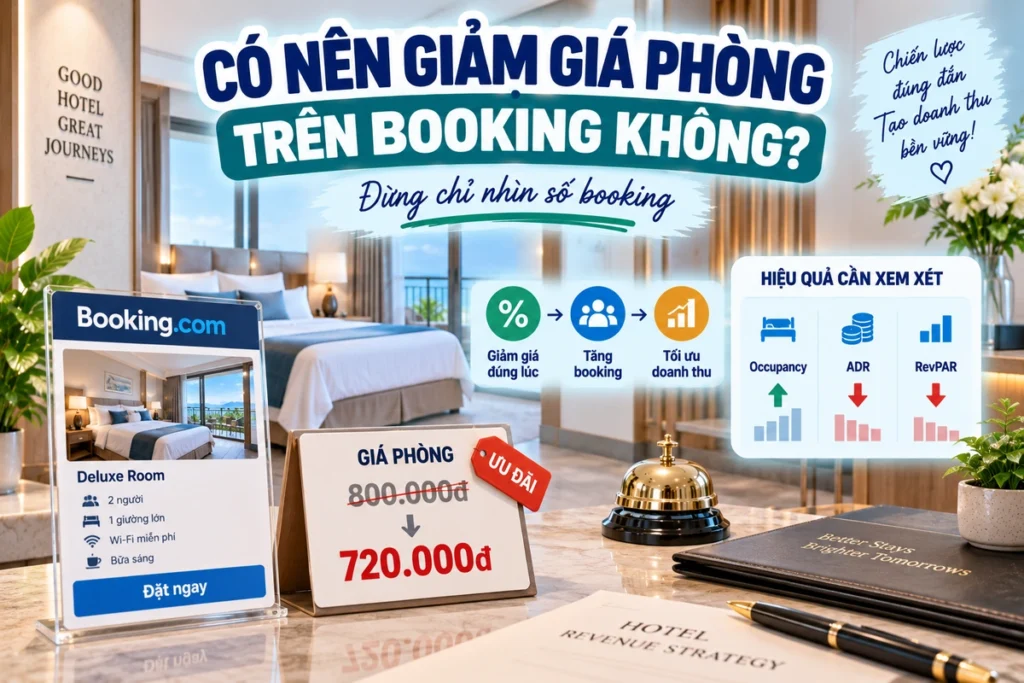 Có Nên Giảm Giá Phòng Khách Sạn Trên Booking Không