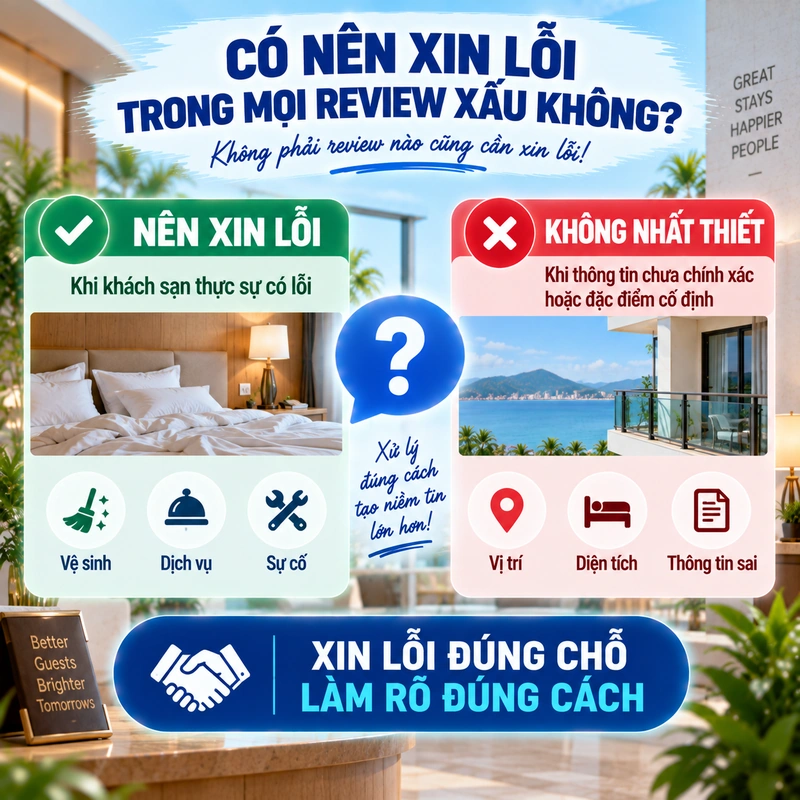 Có Nên Xin Lỗi Trong Mọi Review Xấu Không