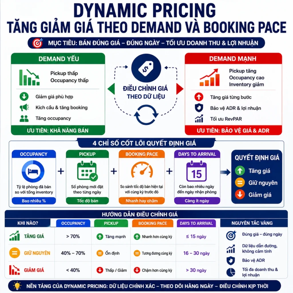 Dynamic Pricing Demand và Booking Pace