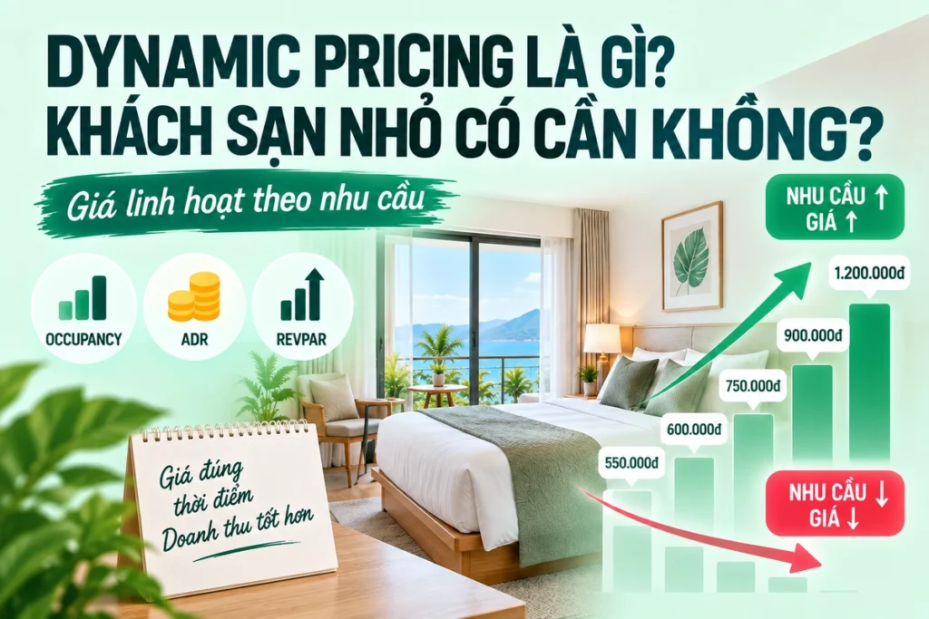 Dynamic Pricing Là Gì Khách Sạn Nhỏ Có Cần Không