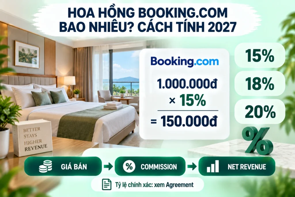 Hoa Hồng Booking.com Bao Nhiêu Cách Tính 2027