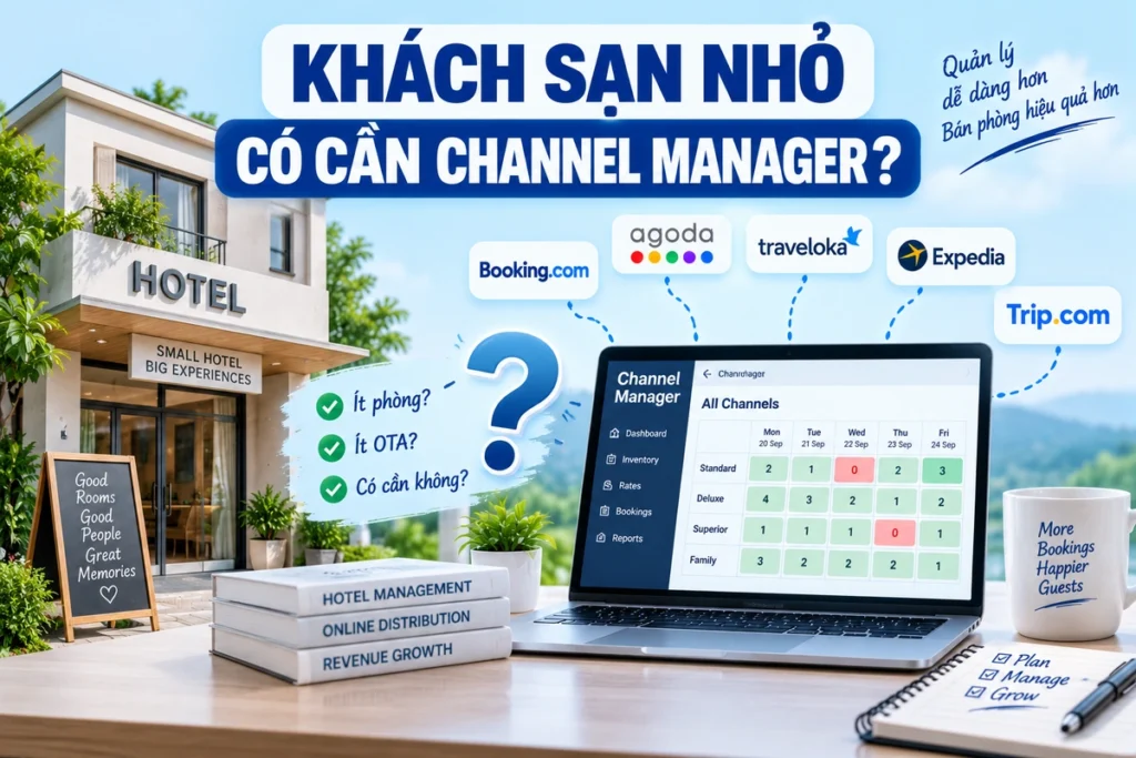 Khách Sạn Nhỏ Có Cần Channel Manager Không