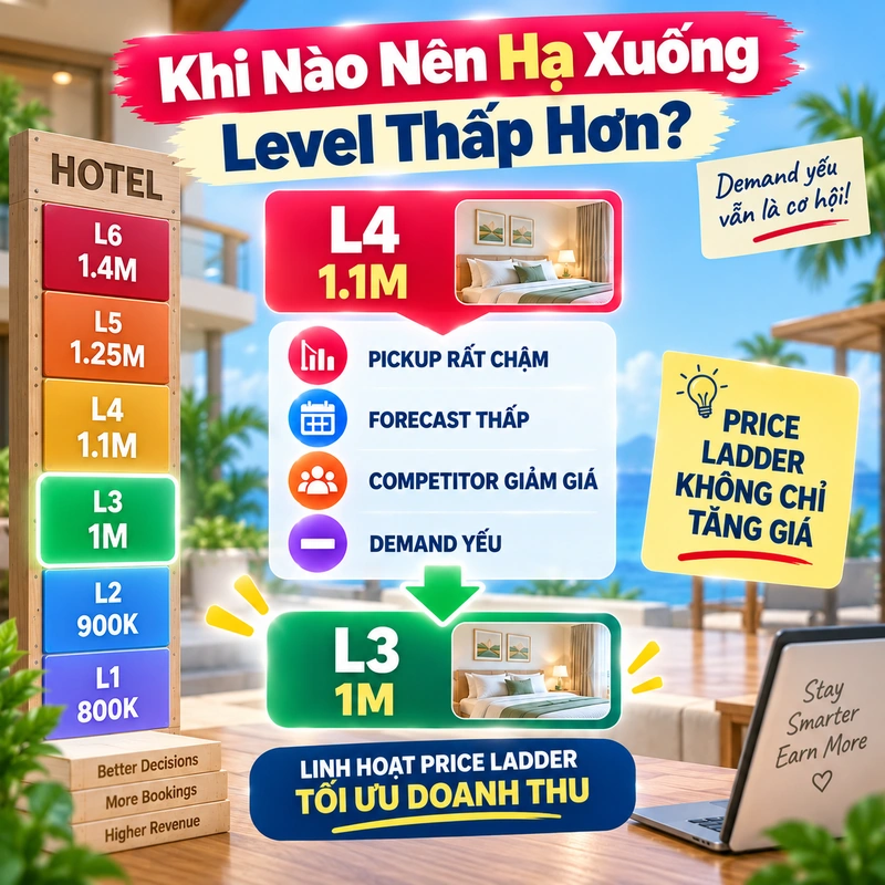Khi Nào Nên Hạ Xuống Level Thấp Hơn