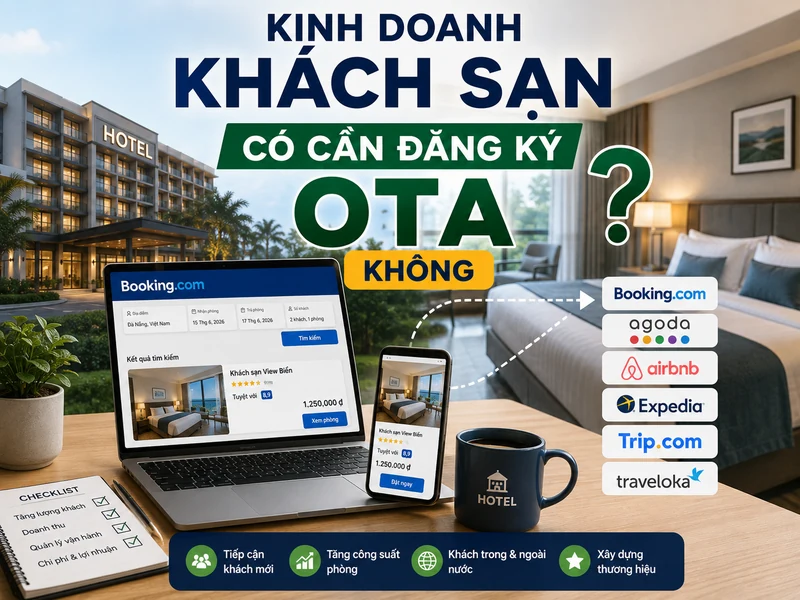 Kinh doanh khách sạn có cần đăng ký OTA không