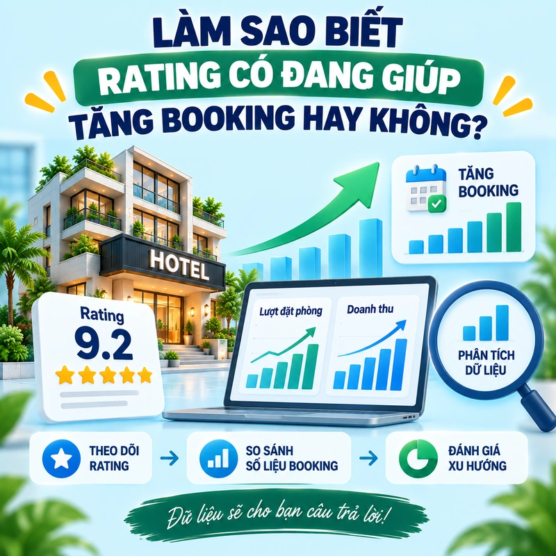 Làm Sao Biết Rating Có Đang Giúp Tăng Booking Hay Không