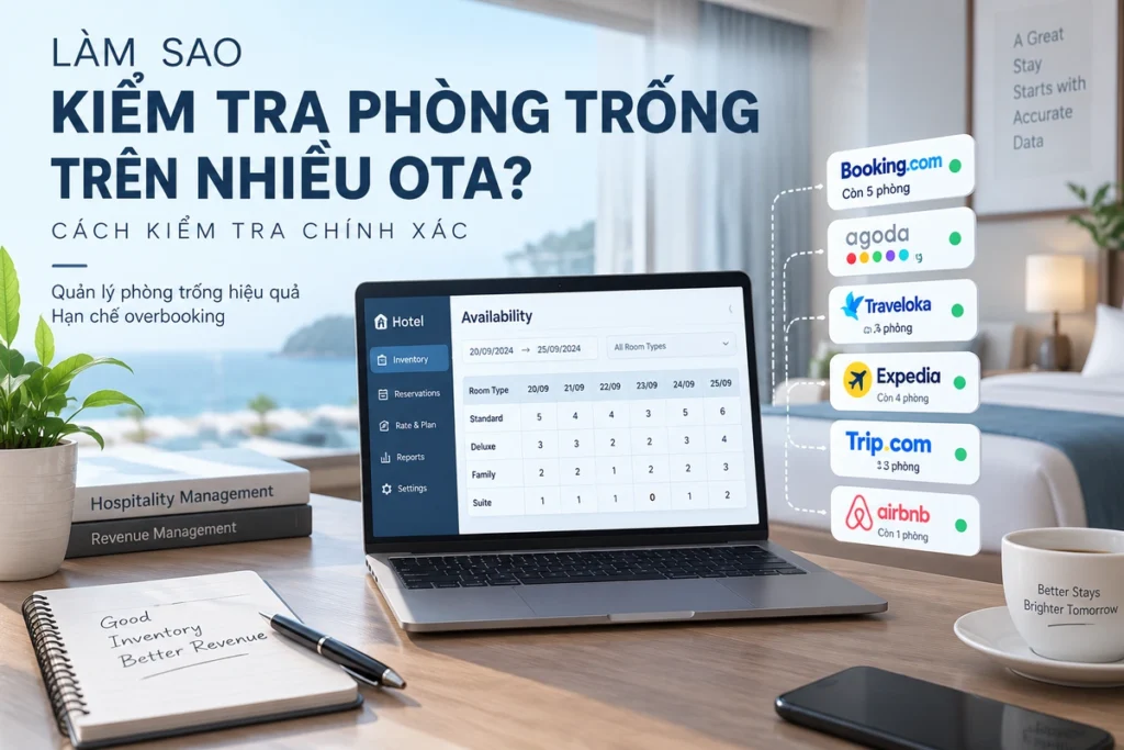 Làm Sao Kiểm Tra Phòng Trống Trên Nhiều OTA Cách Kiểm Tra Chính Xác