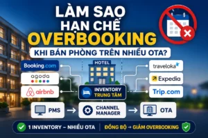 Làm sao hạn chế overbooking khi bán phòng trên nhiều OTA