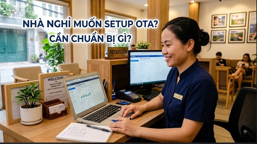 Nhà nghỉ chuẩn bị gì để setup OTA