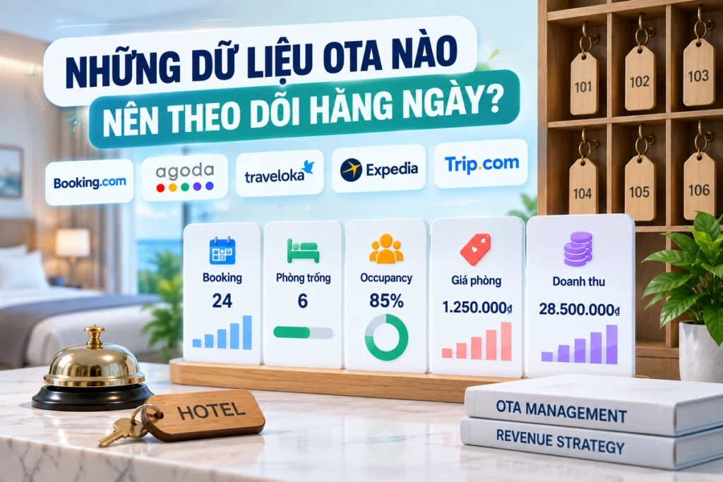 Những Dữ Liệu OTA Nào Nên Theo Dõi Hằng Ngày
