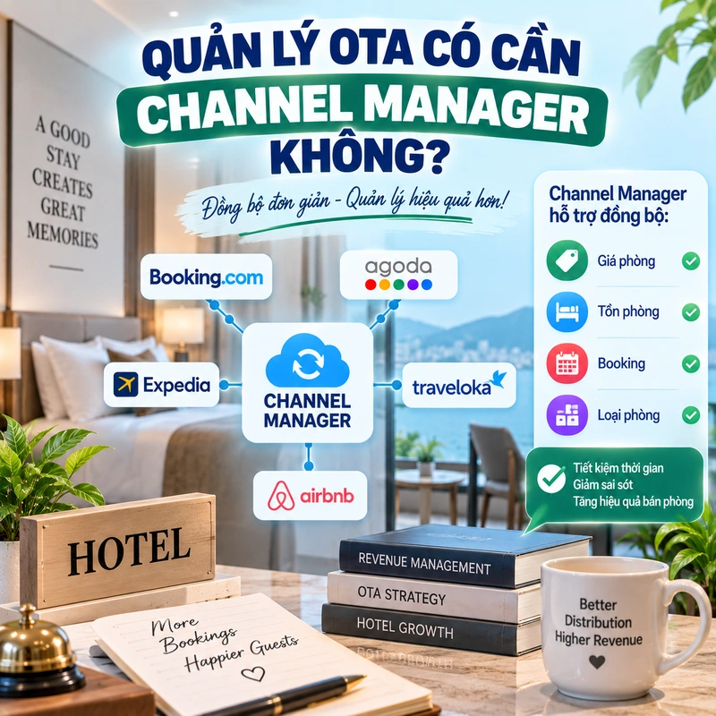 Quản Lý OTA Có Cần Channel Manager Không