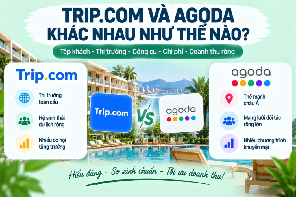 Trip.com Và Agoda Khác Nhau Như Thế Nào_ Nên Chọn OTA Nào