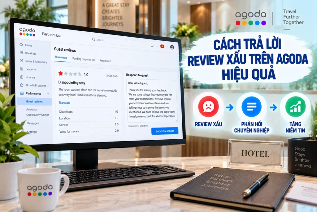 Cách Trả Lời Review Xấu Trên Agoda Hiệu Quả
