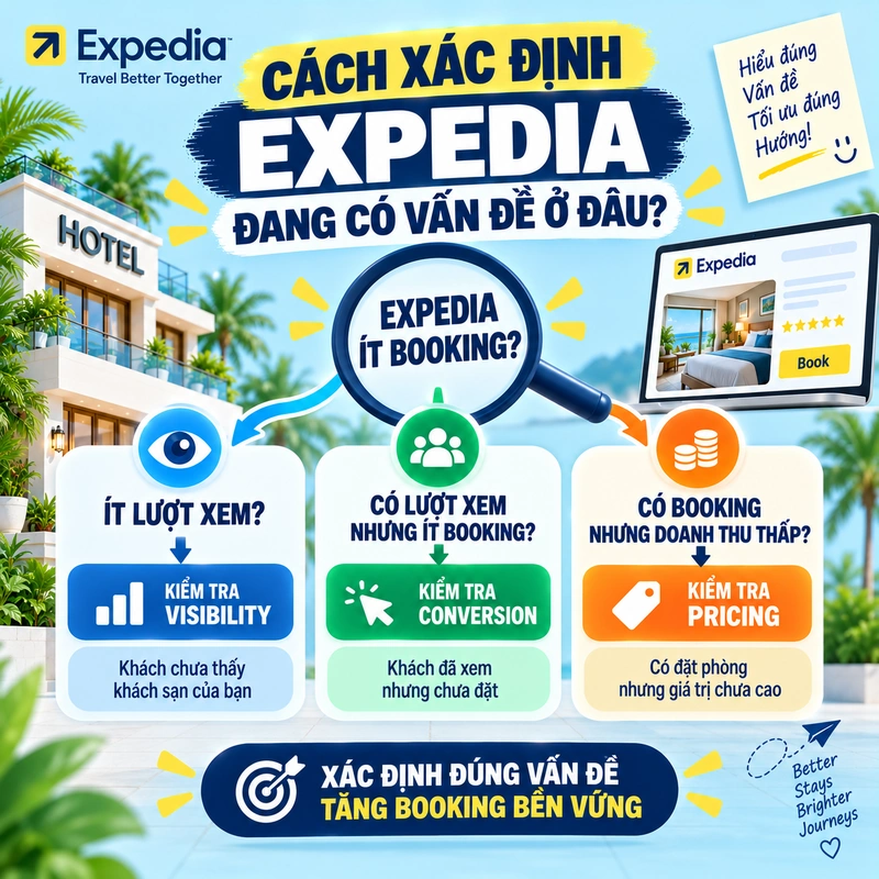 Cách Xác Định Expedia Đang Có Vấn Đề Ở Đâu
