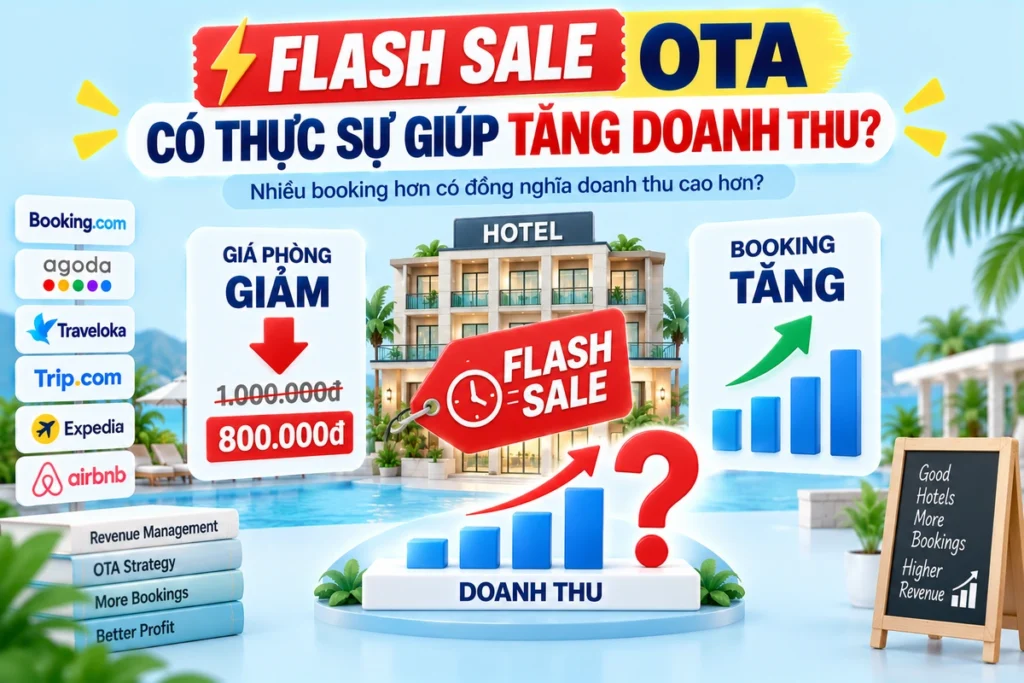Flash Sale OTA Có Thực Sự Giúp Tăng Doanh Thu