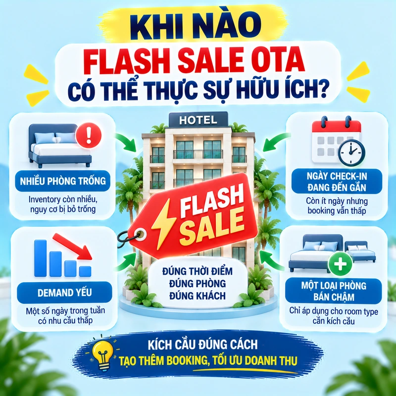 Khi Nào Flash Sale OTA Có Thể Thực Sự Hữu Ích