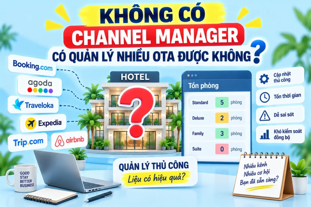 Không Có Channel Manager Có Quản Lý Nhiều OTA Được Không