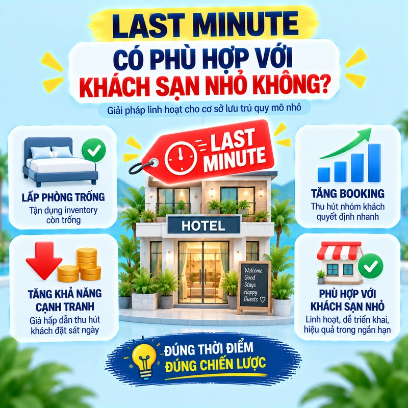 Last Minute Có Phù Hợp Với Khách Sạn Nhỏ Không