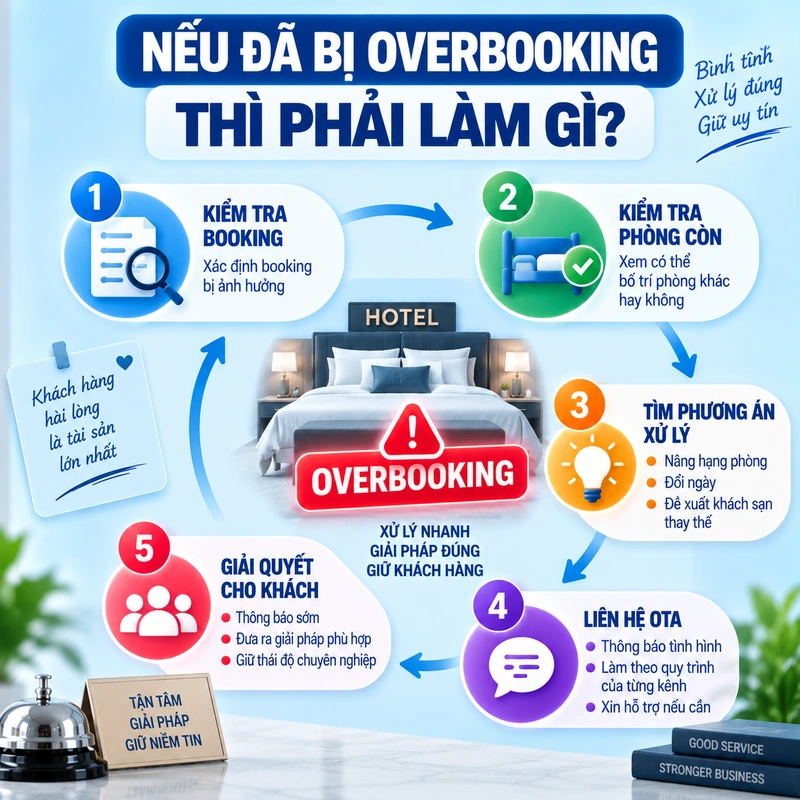 Nếu Đã Bị Overbooking Thì Phải Làm Gì