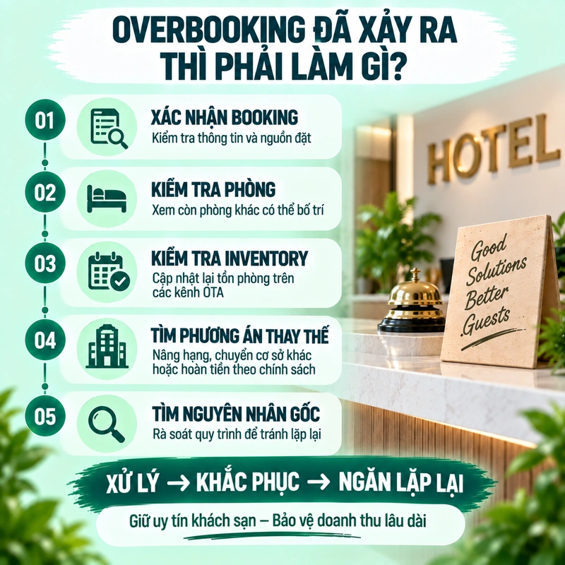 Overbooking Đã Xảy Ra Thì Phải Làm Gì